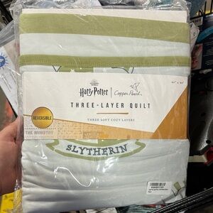 Copper Pearl Slytherin Blanket